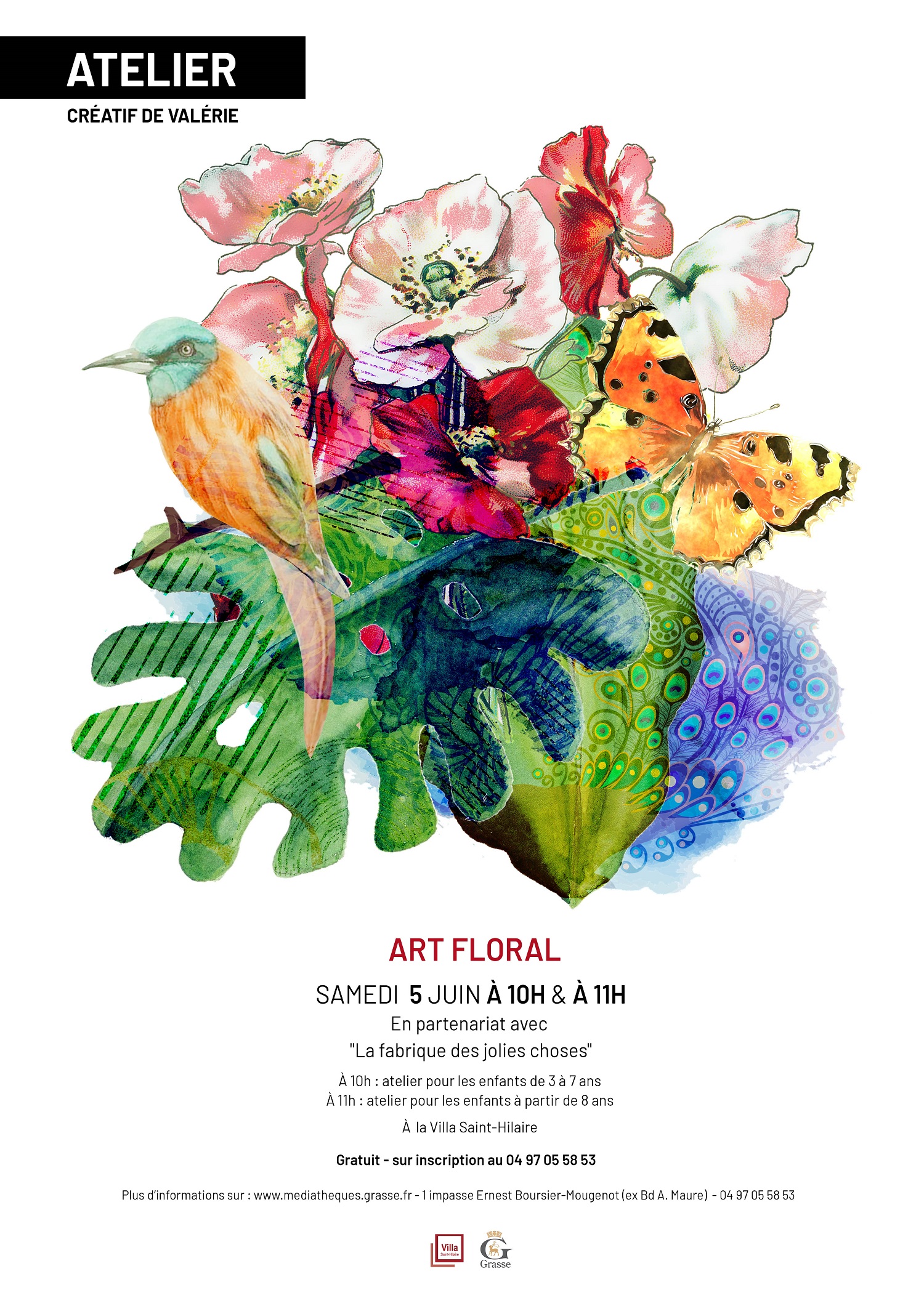Affiche festival des jardins