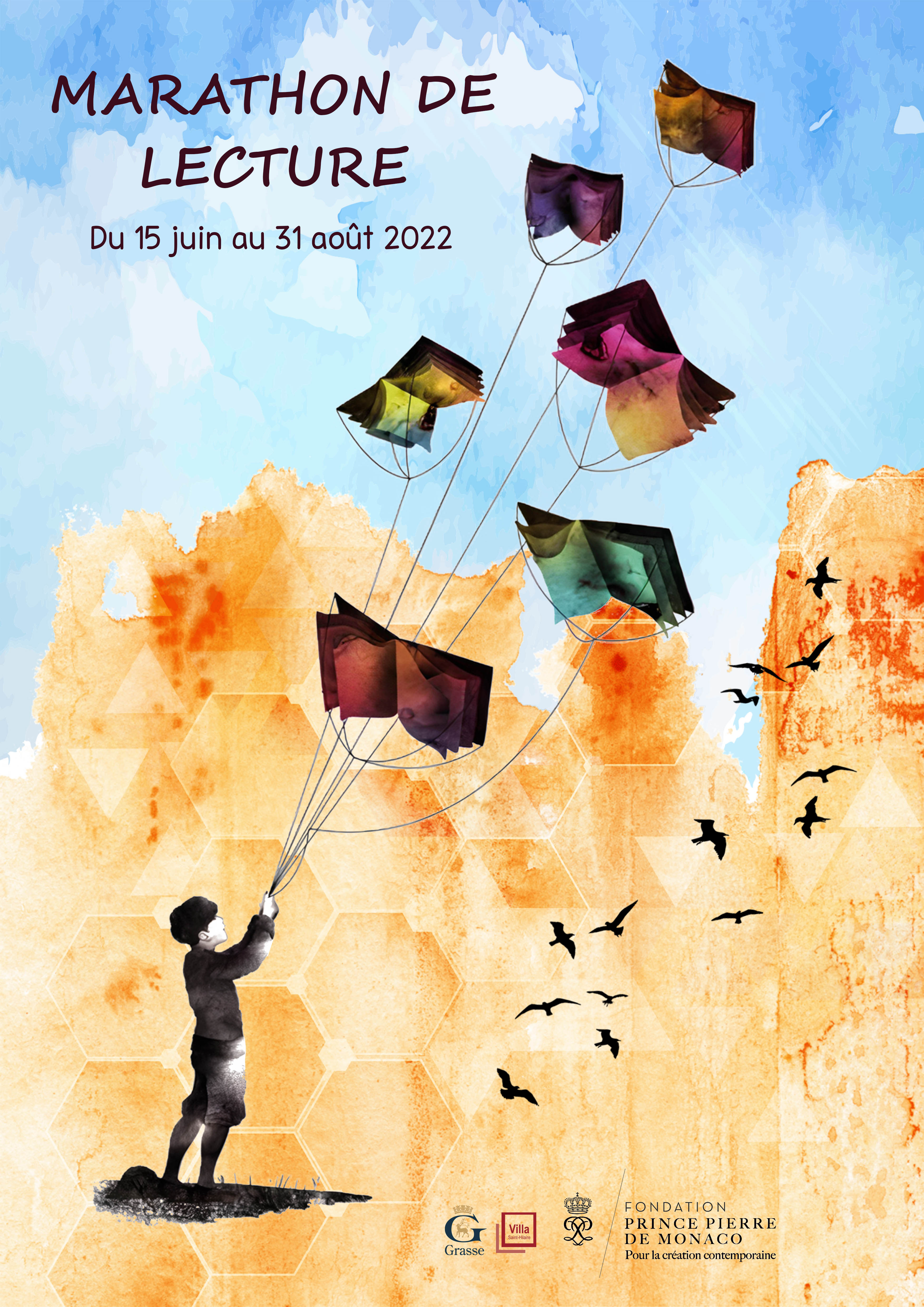Affiche marathon de lecture
