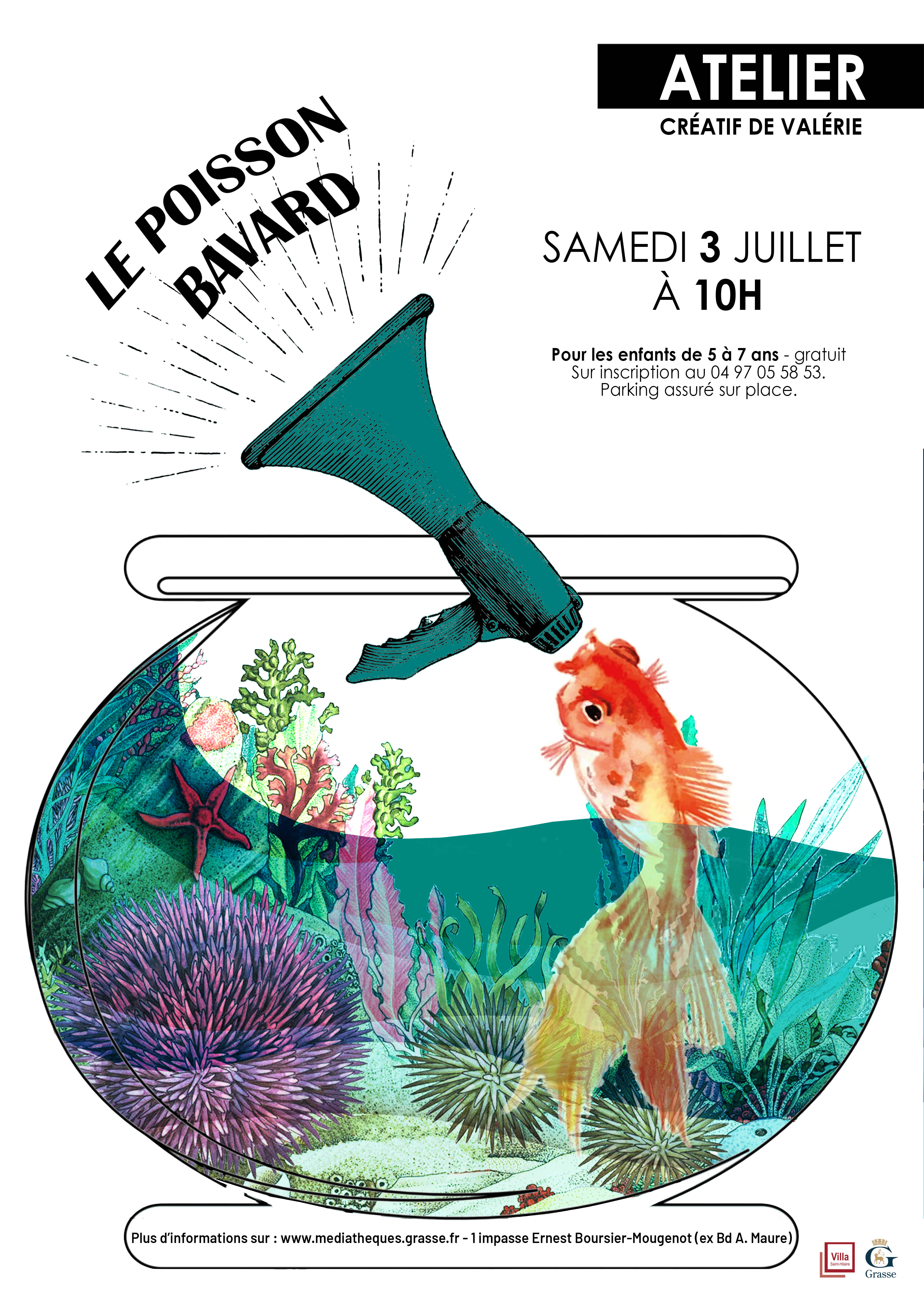 Poisson bavard