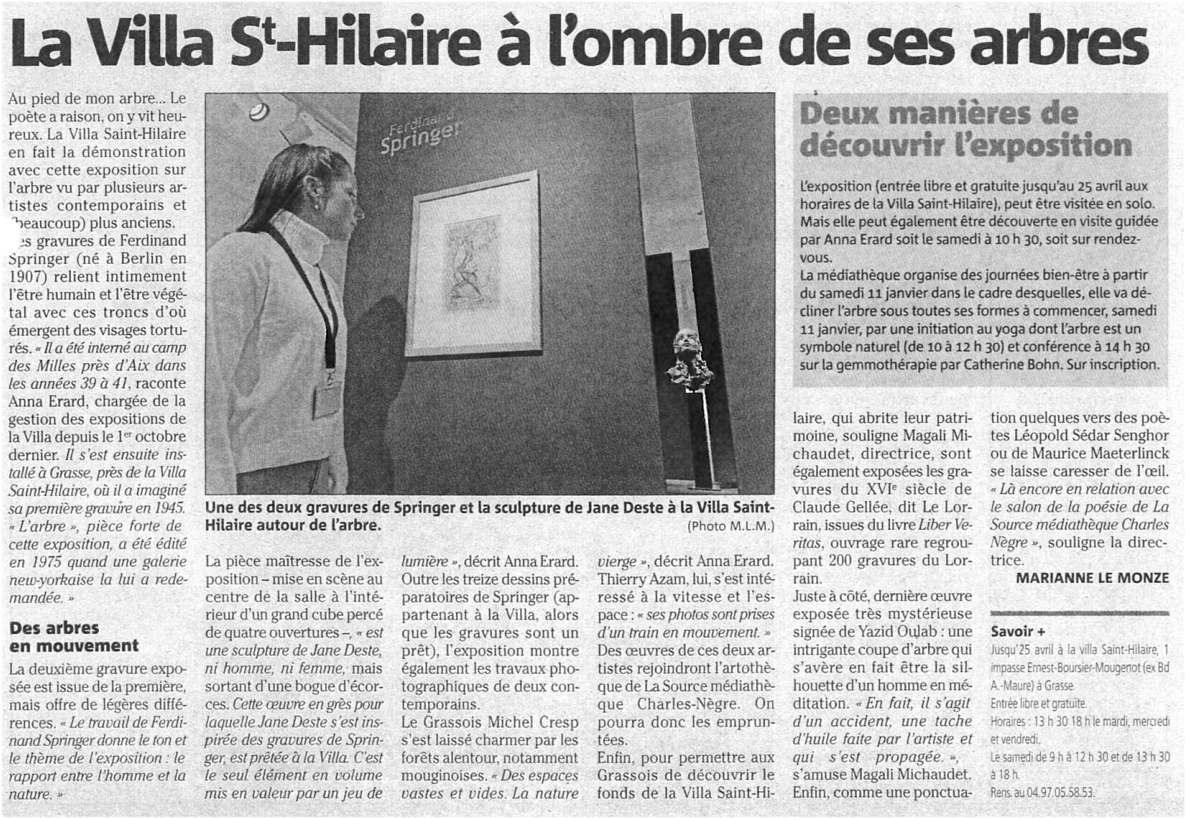 Nice matin 13.07.2020 Ateliers de lété